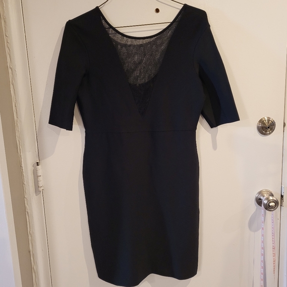 BCBG Black Jaydan Pointelle Trim Scoop-Back
Sz L - Picture 4 of 9